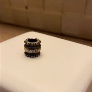 Sterling silver 925 best friends charm